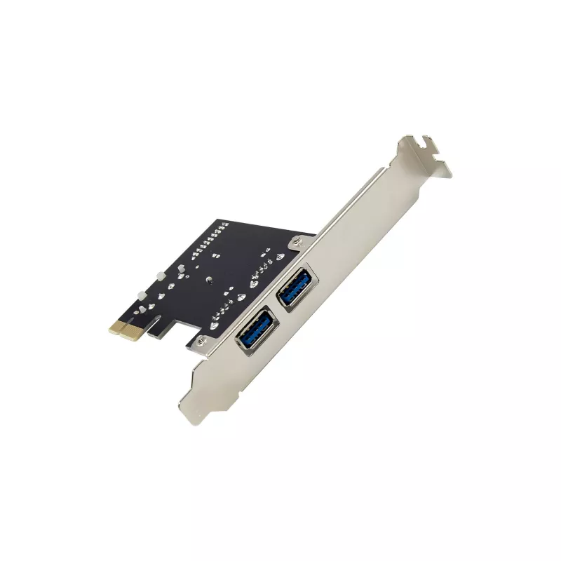 InLine 2+2 pordiga USB 3.2 Gen.1 hostkontroller, PCIe, SATA toitega + madalprofiiliklamber