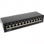 InLine Patch Panel Cat.6A laud/seinale paigaldatav 12 porti must RAL9005