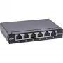InLine Patch panel Cat.6A 0.5U 6-port, table/wall/rail, Must with dust prot.