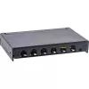 InLine Patch panel Cat.6A 0.5U 6-port, table/wall/rail, Must with dust prot.