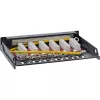 InLine Patch panel Cat.6A 0.5U 6-port, table/wall/rail, Must with dust prot.