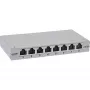 InLine Patch panel Cat.6A 0.5U 8-port, laud/seinal/kanduril, hall, tolmukaitse