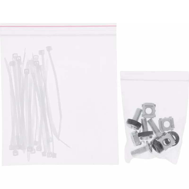 InLine 16-suu patchpaneel, Keystone tühjadetail 3 kronsteiniga, 19 tolli, 1U must