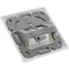 InLine Cat.6A seinakarp, süvistatav, 2x RJ45, valge RAL9010