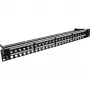 InLine Blank RJ45 Keystone patch panel 19 inch, 48 ports, 1U, Must