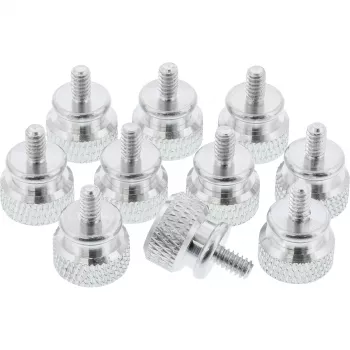 InLine Thumbscrews for enclosures, aluminium, silver, 10pcs. pack