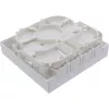 InLine FTTH tühi lõppkarp kuni 4x LC dupleks / 4x SC simpleks, valge