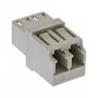 InLine kiudoptiline adapter duplex LC/LC emane MultiMode keraamilise hülsiga