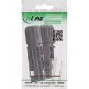 InLine 94001 juhtmepistik Standard4/MC4/PV4 Must isane/emane