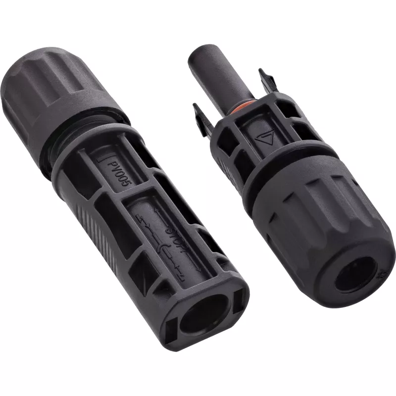 InLine 94010 juhtmepistik Standard4/MC4/PV4 Must Isane/Emane