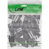 InLine 94020 juhtmepistik Standard4/MC4/PV4 Must Isane/Emane