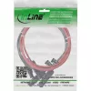 Keskmise pinge kaabel InLine 95601 Punane Must 1500V 1m 0,7mm