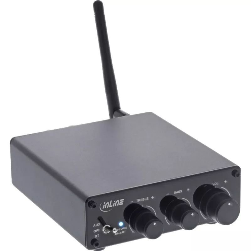 InLine Bluetooth 5.3 audiovastuvõtja 96 vatise võimendiga