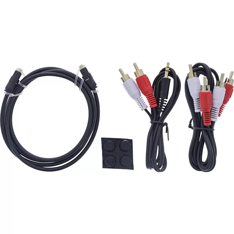 InLine Bluetooth 5.1 HiFi-vastuvõtja ja USB DAC koos LCD-ga, 30 m leviulatus