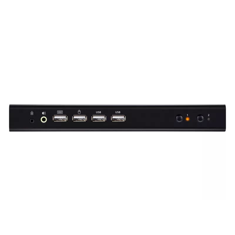 ATEN 2-pordiline USB 4K HDMI kahe kuvariga KVMP lüliti (kaablid kaasas)