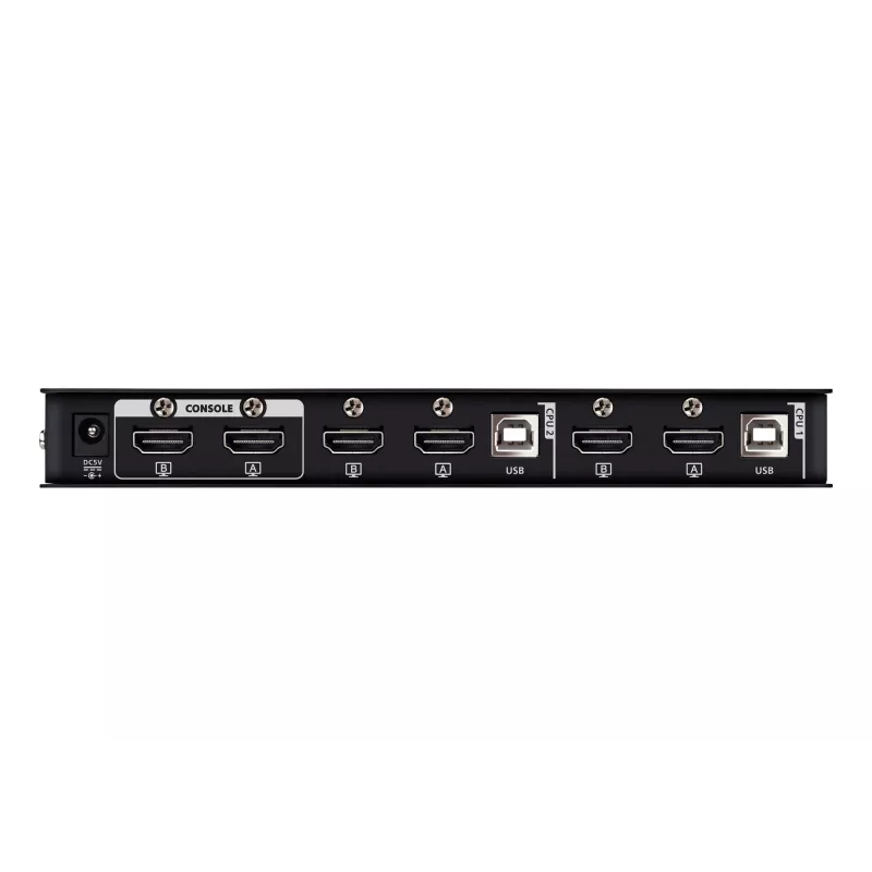 ATEN 2-pordiline USB 4K HDMI kahe kuvariga KVMP lüliti (kaablid kaasas)