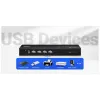 ATEN 2-pordiline USB 4K HDMI kahe kuvariga KVMP lüliti (kaablid kaasas)
