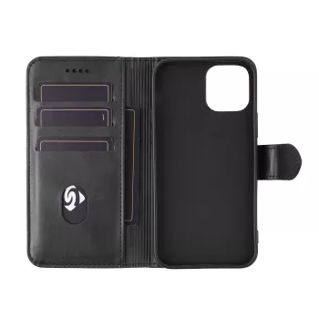 Rahakotikorpus eSTUFF ES67110011-BULK iPhone 17 Pro Max jaoks Must 3 kaarditaskut