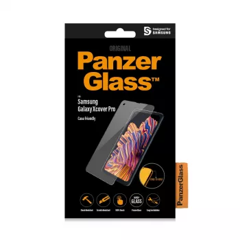PanzerGlass ® ekraanikaitse Samsung Galaxy Xcover Pro, Samsung, Samsung - Galaxy Xcover Pro, Kuiv paigaldus, Kriimustuskindel, Põrutuskindel, Läbipaistev, 1 tk