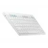 Samsung mobiilseadme klaviatuur EJ-B3400BWGGDE valge Bluetooth QWERTZ saksa AAA aku 280,4×127,4×15,4 mm