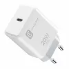 Cellularline USB-C laadija 20W - iPhone 8 või uuem 20W USB-C võrgulaadija iPhone 8 ja uuemate mudelite maksimaalse kiirusega laadimiseks