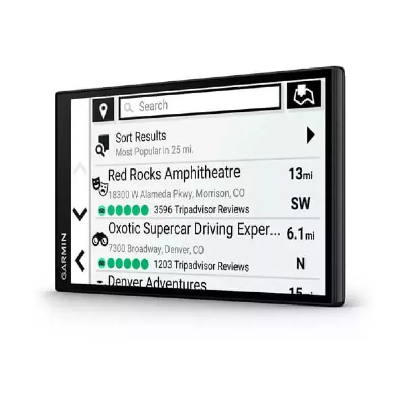 Navigator Garmin DriveSmart 76 7-tolline TFT-puuteekraan 32 GB Must