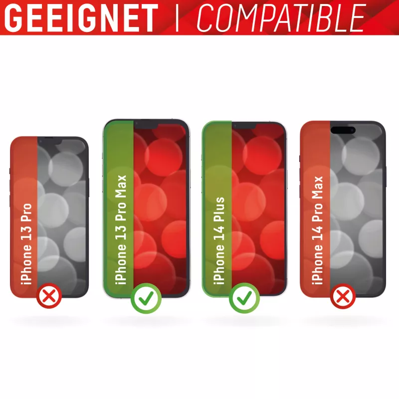 Displex Full Cover ekraanikaitse Apple iPhone 13 Pro Max 14 Plus karastatud klaas kriimustuskindel