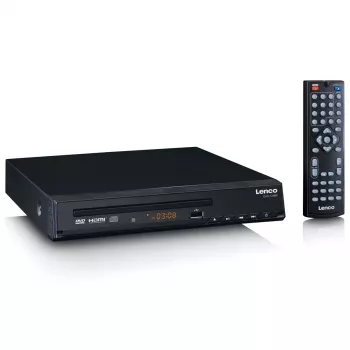 DVD-mängija Lenco DVD-120 Must NTSC PAL 20-20000 Hz 90 dB
