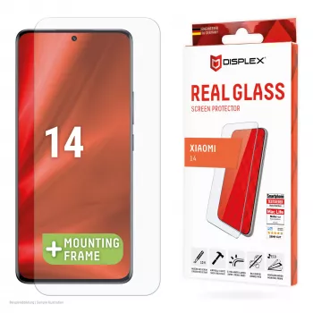 Displexi ekraanikaitse (10H) Xiaomi 14-le, Eco paigaldusraam, kriimustuskindel