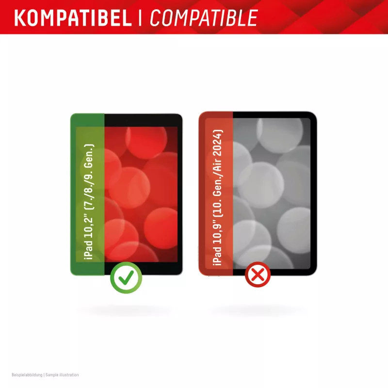 Displex TABLET PRIVACY SAFE eemaldatav kahepoolne privaatsusfilter iPad 10,2'' (7./8./9. põlvkond)
