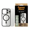 PanzerGlass ® HardCase läbipaistev musta MagSafe ja raamiga iPhone 16 Pro