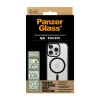PanzerGlass ® HardCase läbipaistev musta MagSafe ja raamiga iPhone 16 Pro