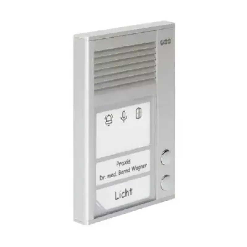 Auerswald TFS Dialog 212 Alumiiniumist juhtmega intercom IP22 Seinale paigaldatav