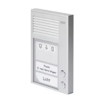 Auerswald TFS Dialog 212 Alumiiniumist juhtmega intercom IP22 Seinale paigaldatav