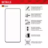 Displex Premium ekraanikaitse (täielik kate, 10H) Samsung Galaxy S22+/S23+-le, Eco kinnitusraam, täielik kate