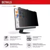 Displex PRIVACY SAFE eemaldatav 2-suunaline privaatsusfilter lauaarvuti monitorile 24'' (16:10)