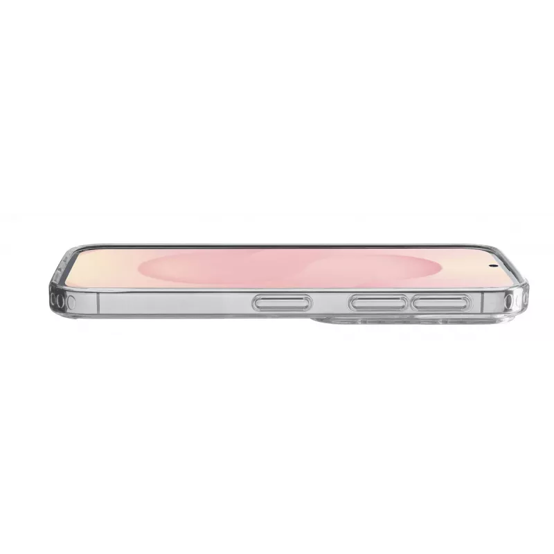 Cellularline Clear Strong - Galaxy S25 Edge kõva ümbris kummist äärtega