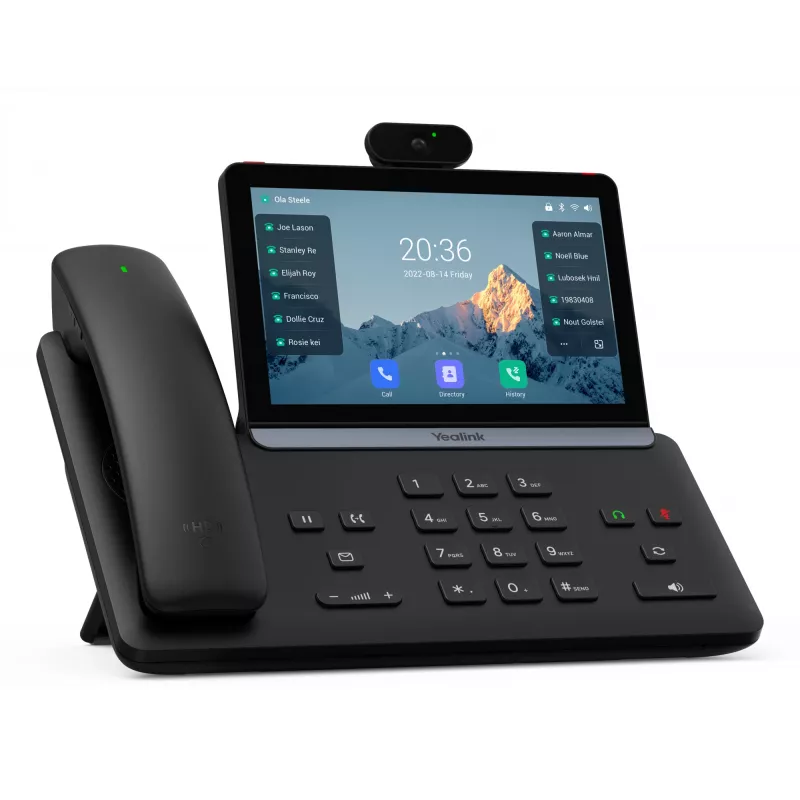 IP lauatelefon Yealink SIP-T88V Pro — puuteekraan, HD-heli, SIP