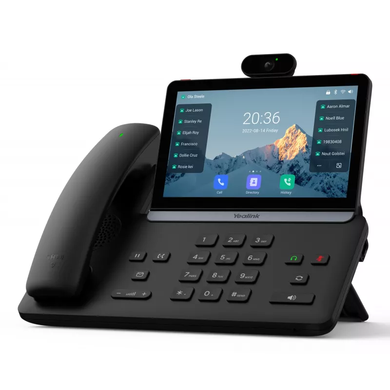 IP lauatelefon Yealink SIP-T88V Pro — puuteekraan, HD-heli, SIP