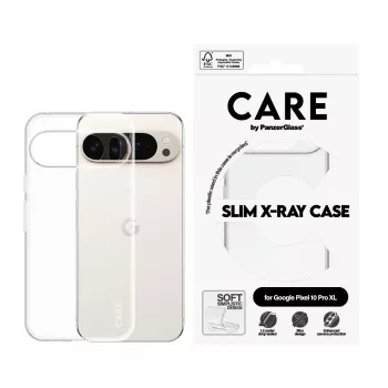 PanzerGlass CARE by moodne ümbris läbipaistev X-Ray pehme ümbris Google Pixel 10 Pro XL