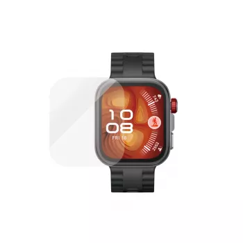 Ekraanikaitse PanzerGlass Huawei Watch Fit 4 Pro jaoks — karastatud klaas, kriimustuskindel, täpne lõige