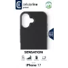 Cellularline Sensation - iPhone 17 ülipehme silikoonümbris, millel on pehme puudutusega viimistlus, ideaalne kaitsta teie iPhone 17 iga detaili elegantsi ja mugavusega.