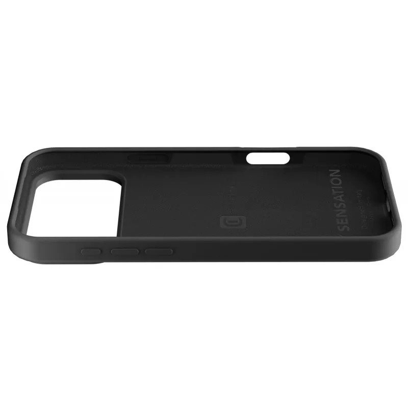 Cellularline Sensation - iPhone 17 Pro Max ülipehme silikoonümbris pehme puutega viimistlusega, täiuslik kaitsmaks iPhone 17 Pro Max iga detaili elegantsi ja mugavusega.