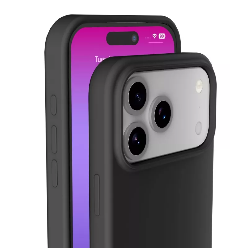 Cellularline Sensation - iPhone 17 Pro Max ülipehme silikoonümbris pehme puutega viimistlusega, täiuslik kaitsmaks iPhone 17 Pro Max iga detaili elegantsi ja mugavusega.