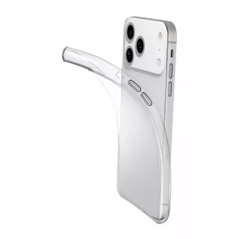 Cellularline Fine - iPhone 17 Pro, ümbris, Apple, iPhone 17 Pro, 16 cm (6.3 tolli), läbipaistev