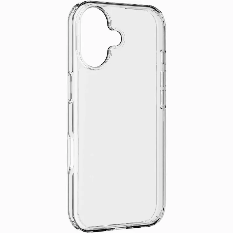Cellularline Clear Protect - iPhone 17 kõva ümbris kummist servadega