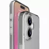 Cellularline Clear Protect - iPhone 17 kõva ümbris kummist servadega