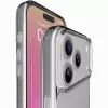 Cellularline Clear Protect - iPhone 17 Pro kõva ümbris kummist äärtega