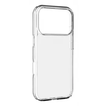 Cellularline Clear Protect – iPhone 17 Pro Max kõva ümbris kummist äärtega