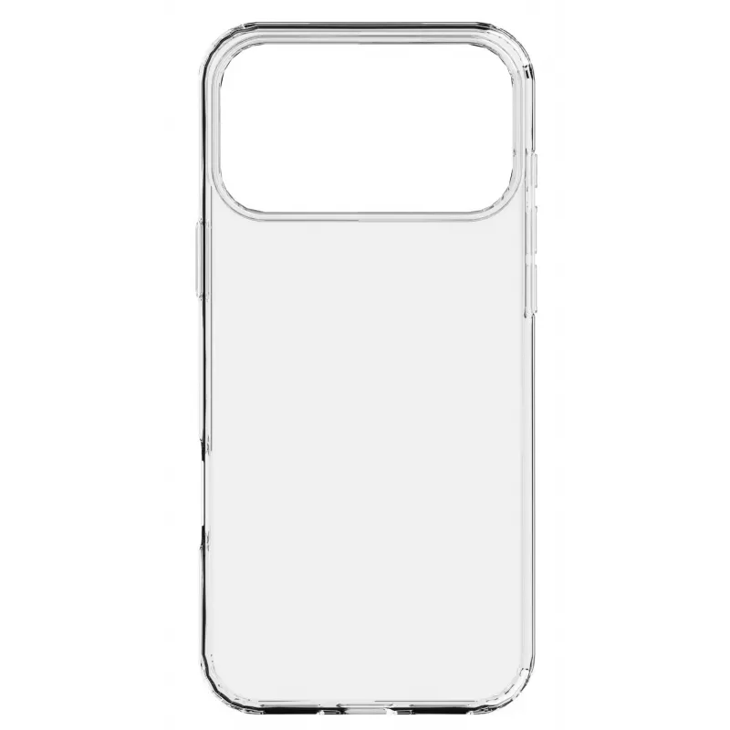Cellularline Clear Protect – iPhone 17 Pro Max kõva ümbris kummist äärtega